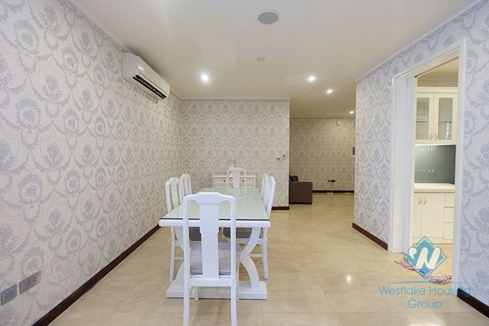 Beautiful three bedrooms apartment for rent in L2-Ciputra Urban, Tay Ho district, Ha Noi